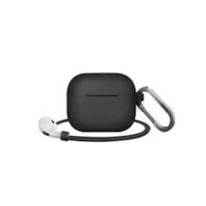 Uniq Case Vencer Silicone Hang AirPods 3rd Gen 2021 Charcoal Dark Grey