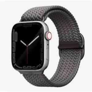 Uniq Strap Apple Watch Aspen Braided 42/44/45/49mm Granite Grey