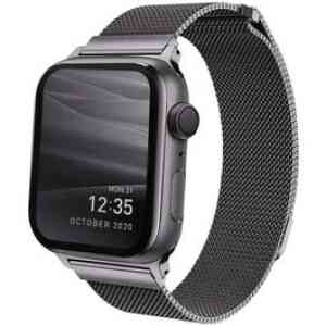 Uniq Strap Apple Watch Dante Mesh Steel 42/44/45/49mm Graphite