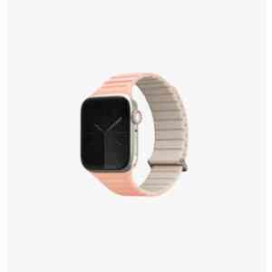 Uniq Strap Apple Watch Revix Evo Reversible Magnetic 38/40/41 mm Crepe Pink/Ivory
