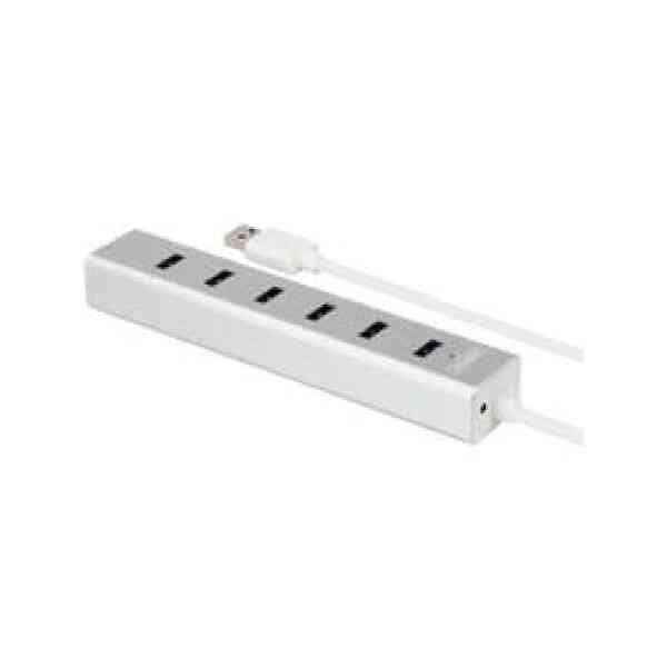 Unitek USB Hub 7 Ports Aluminium USB 3 Portable With Power Adapter
