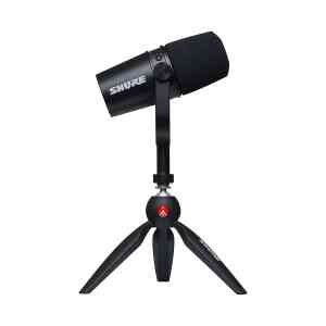 USB Microphone With Tripod MV7-K-BNDL Black