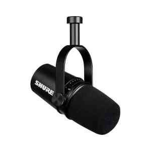 USB Podcast Microphone For Podcasting MV7-K Black