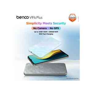 V91s Plus Dual SIM Volcanic Grey 6GB RAM 128GB 4G LTE No Camera and No GPS - Middle East Version