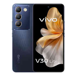 Vivo V30 Lite 5G Smartphone, 12 GB RAM, 256 GB Storage, Crystal Black