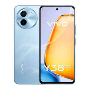 Vivo Y38 5G Smartphone, 8 GB RAM, 256 GB Storage, Pacific Blue