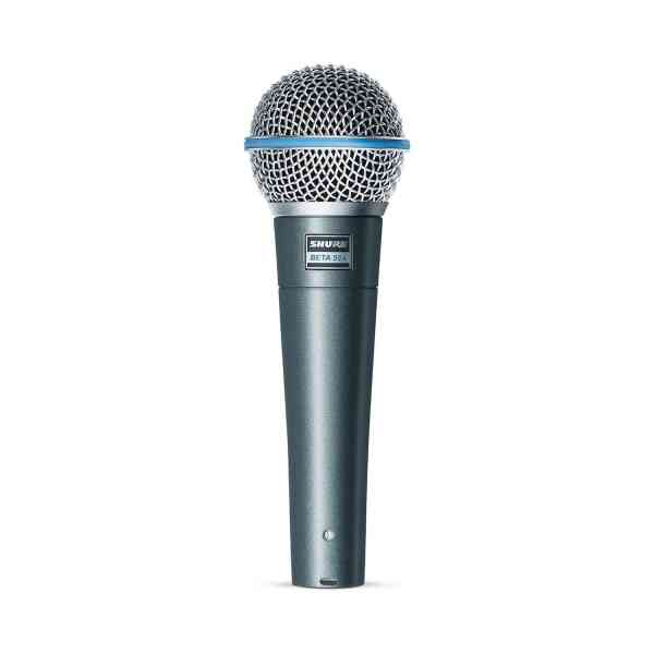 Vocal Microphone - Single Element Supercardioid Dynamic Mic For Stage Studio, Includes A25D Adjustable Stand Adapter, 5/8 To 3/8 Inch Euro Thread Adapter And Storage Bag Beta...