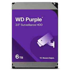 WD 6TB WD64PURZ Purple 256MB SATA 6Gb/s