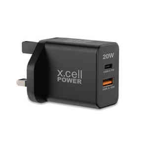 X.Cell Charger HC-20W-1C1A-PD Black