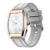 Xcell Selen 2 Smartwatch, Gold Frame with White Silicon Strap