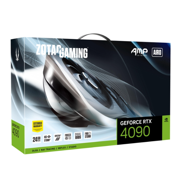 ZOTAC GAMING GEFIRCE RTX AMP EXTREME AMP AIRO 24GB GDDR6X GRAPHICS CARD 