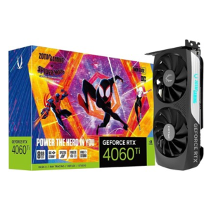 ZOTAC GAMING GEFORCE RTX 4060 TI TWIN EDGE OC SPIDERMAN EDITION GPU