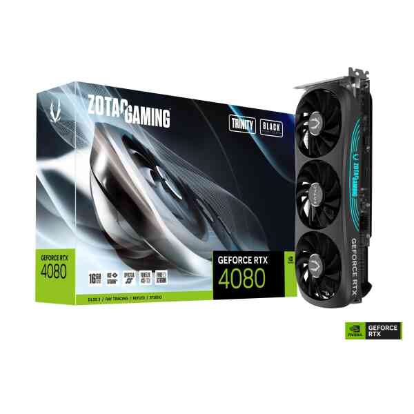 ZOTAC GAMING GeForce RTX 4080 16GB Trinity Black Edition
