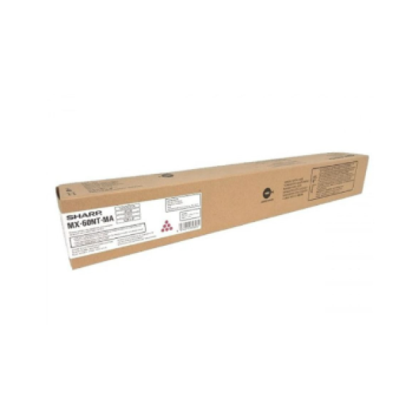 Sharp MX 60NT Magenta Original Toner Cartridge, MX-60NT-MA