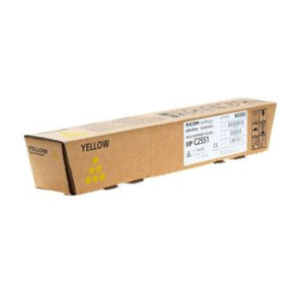 Ricoh Aficio MP C2051, MP C2551 Yellow Original Toner Cartridge